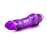 B Yours Vibe 7 Realistic Purple 8.5-Inch Long Vibrating Dildo
