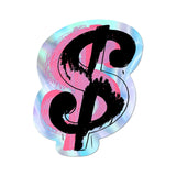 Dollar Sign By Warhol - Die-Cut Sticker