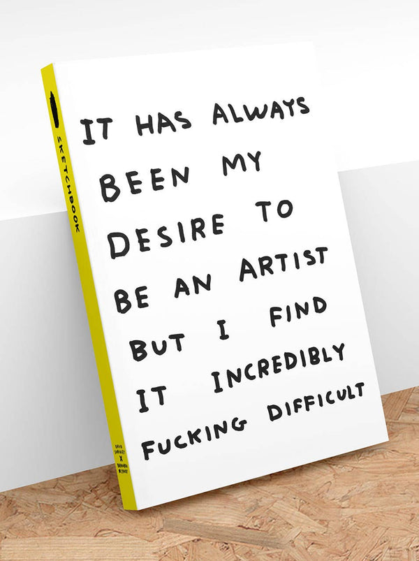 Be An Artist Sketchbook by David Shrigley