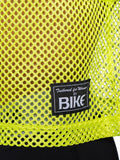 BIKE Hooded Sleeveless Practice Jersey - Acid Lime