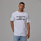 Talentless Mens Connected Tee White