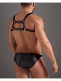 TEAMM8 Flex Harness - Faux Leather Black