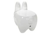 KIDROBOT ART GIANT WHITE SMORKIN' LABBIT STOOL BY FRANK KOZIK