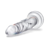 B Yours Diamond Crystal Realistic Clear 7.5-Inch Long Dildo