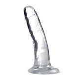 B Yours Plus Hard N’ Happy Realistic G-Spot Clear 5.5-Inch Long Dildo