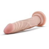 Dr. Skin Realistic Cock Realistic Beige 7.5-Inch Long Dildo
