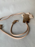 Bronze Bear body bolo tie by Gilty Boy