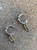 Hoop Stud Earrings by Gilty Boy