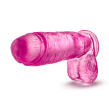B Yours Plus Big N’ Bulky Pink 10.5-Inch Long Dildo