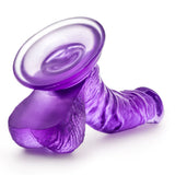B Yours Sweet N' Hard 8 Realistic Curved Purple 6.5-Inch Long Dildo