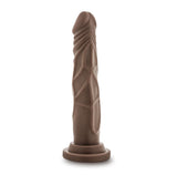 Dr. Skin Realistic Cock Realistic Chocolate 7.5-Inch Long Dildo