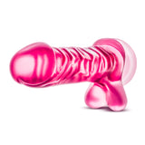 B Yours Basic 8 Realistic Pink 9-Inch Long Dildo