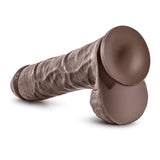 Dr. Skin Mr. Savage Realistic Chocolate 11-Inch Long Dildo