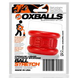 Oxballs Neo-Stretch Silicone Short Ball Stretcher Red