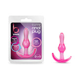 B Yours Curvy Pink 3.5-Inch Anal Plug