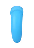 Rock Solid The Mega Ring Glow in the Dark Silicone Cock Ring - Blue