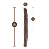 Dr. Skin Chocolate 14-Inch Long Dildo