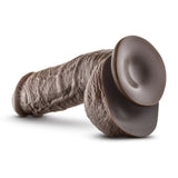 Dr. Skin Mr. D Realistic Chocolate 8.5-Inch Long Dildo