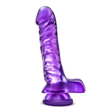 B Yours Basic 8 Realistic Purple 9-Inch Long Dildo