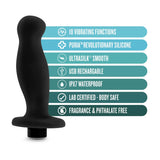 Anal Adventures Platinum Vibrating Prostate Massager