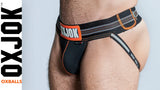 Oxballs Slingjock Slider Jock Strap - Black