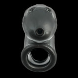 Oxballs Airlock Air-Lite Vented Silicone Chastity - Steel