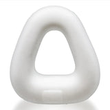 Hunkyjunk Zoid Trapezoid Lifter Cockring - White Ice