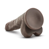 Dr. Skin Realistic Cock Realistic Chocolate 8.4-Inch Long Dildo