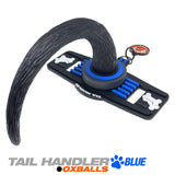 Oxballs Tail Handler Belt Strap Silicone Tail - Blue
