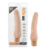 Dr. Skin Cock Vibe 7 Realistic Beige 8.5-Inch Long Vibrating Dildo