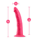 Neo Elite Neon Pink 7.5-Inch Long Dildo