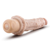 Dr. Skin Cock Vibe 8 Realistic Beige 9.75-Inch Long Vibrating Dildo