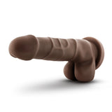 Dr. Skin Realistic Cock Realistic Chocolate 7.75-Inch Long Dildo