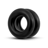 Stay Hard Black Oversized Donut Penis Rings 2-Pack