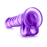 B Yours Sweet N' Hard 4 Realistic Purple 7-Inch Long Dildo