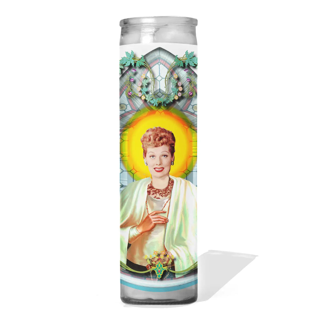 Lucille Ball Celebrity Prayer Candle