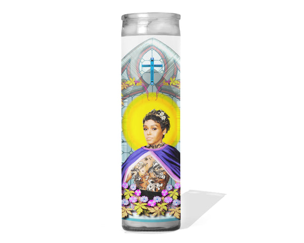 Janelle Monae Celebrity Prayer Candle