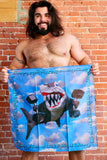GYM SHARK SCARF by Bernhard Willhelm SS23