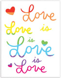 Love is love Greeting Card