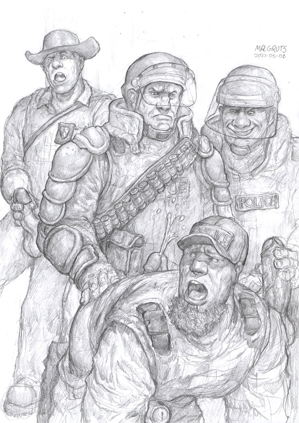 Mr. Gruts, SWAT Team Orgy, 2021