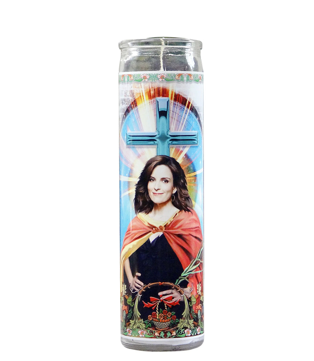 Tina Fey Celebrity Prayer Candle