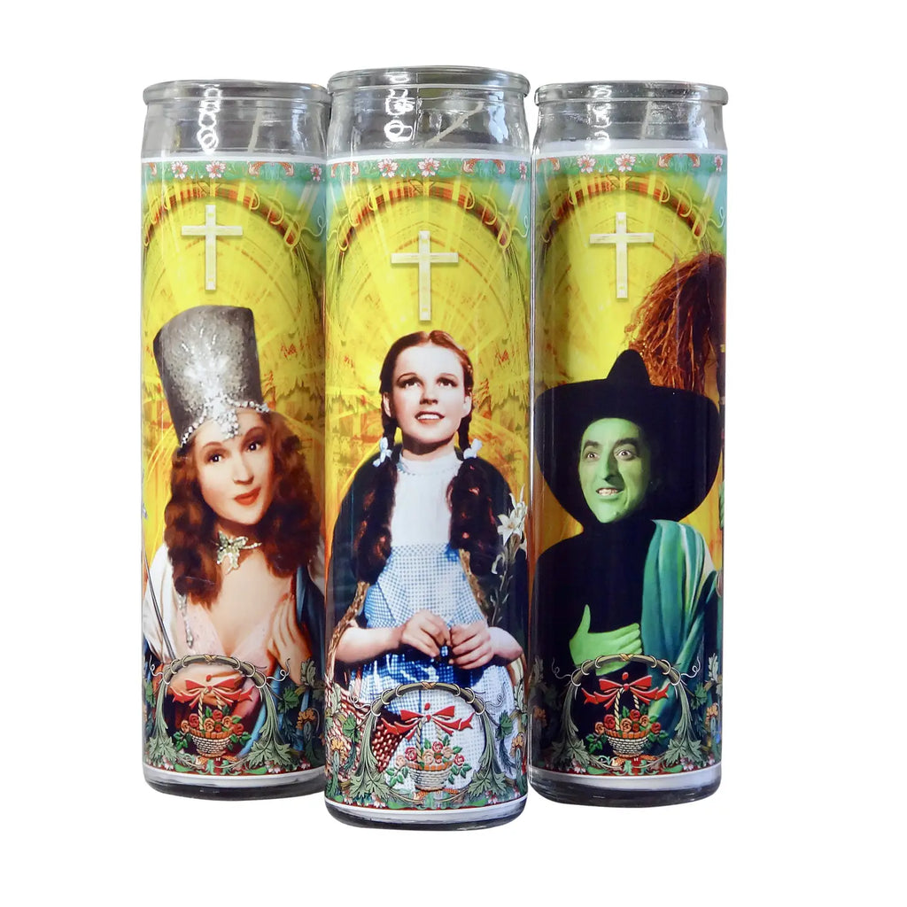 Wizard Of Oz Celebrity Prayer Candle Set