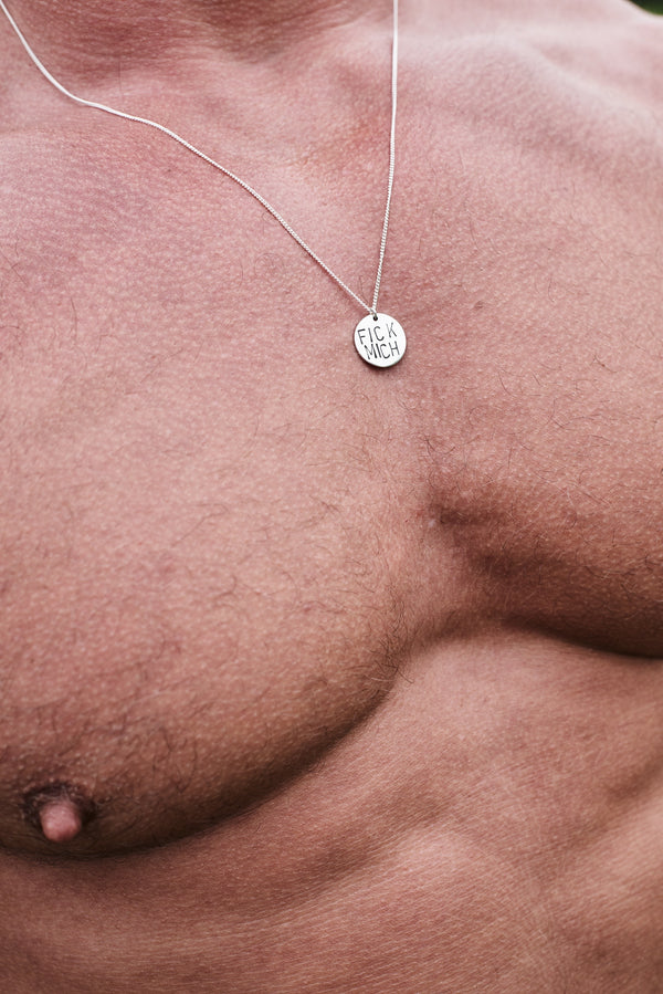 Fick Mich / Fick Dich Necklace by Jonathan Johnson