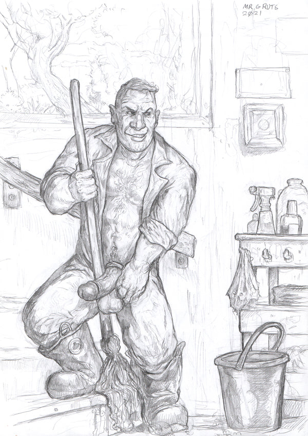 Mr. Gruts, Janitor’s Break, 2021