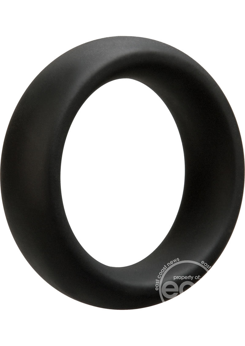 OptiMALE Silicone Cock Ring 45mm - Black or Slate