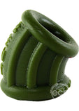 OXBALLS Bent 1 Curved Silicone Ballstretcher Army Green