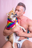 Puppy Rainbow Bandana