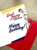 Bob Mizer "OMG" Birthday Greeting Card