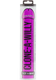 CLONE A WILLY AT HOME PENIS MOLDING KIT - NEON PURPLE