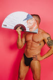 TOM OF FINLAND STUD FAN BY THE DRAG SYNDICATE